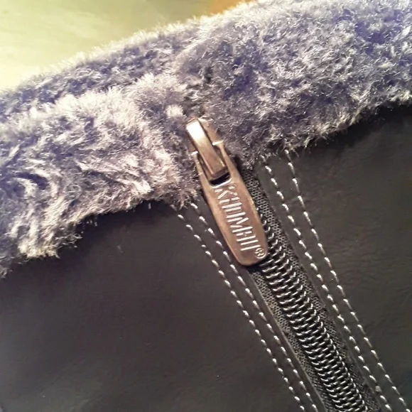 NWOT KHOMBU Addison Ankle Boots Memory Foam zip up Size 9M Black Womens - Picture 3 of 16